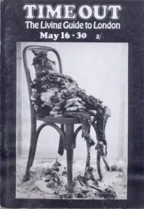 The Controversial Meat Sculpture on the Cover of Time Out, London.